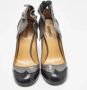 Miu Pre-owned Leather heels Gray Dames - Thumbnail 2