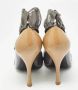 Miu Pre-owned Leather heels Gray Dames - Thumbnail 4