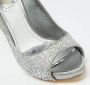 Miu Pre-owned Leather heels Gray Dames - Thumbnail 8