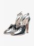 Miu Pre-owned Leather heels Gray Dames - Thumbnail 2