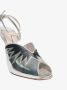 Miu Pre-owned Leather heels Gray Dames - Thumbnail 4