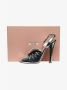 Miu Pre-owned Leather heels Gray Dames - Thumbnail 7