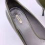 Miu Pre-owned Leather heels Green Dames - Thumbnail 5