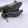 Miu Pre-owned Leather heels Green Dames - Thumbnail 7