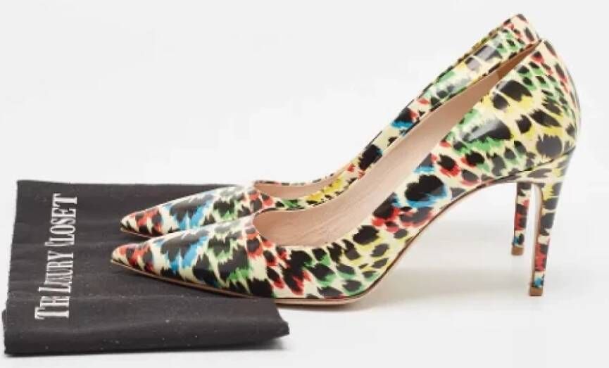 Miu Pre-owned Leather heels Multicolor Dames