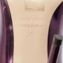 Miu Pre-owned Leather heels Purple Dames - Thumbnail 6