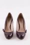 Miu Pre-owned Leather heels Purple Dames - Thumbnail 2