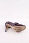 Miu Pre-owned Leather heels Purple Dames - Thumbnail 5