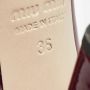 Miu Pre-owned Leather heels Red Dames - Thumbnail 8