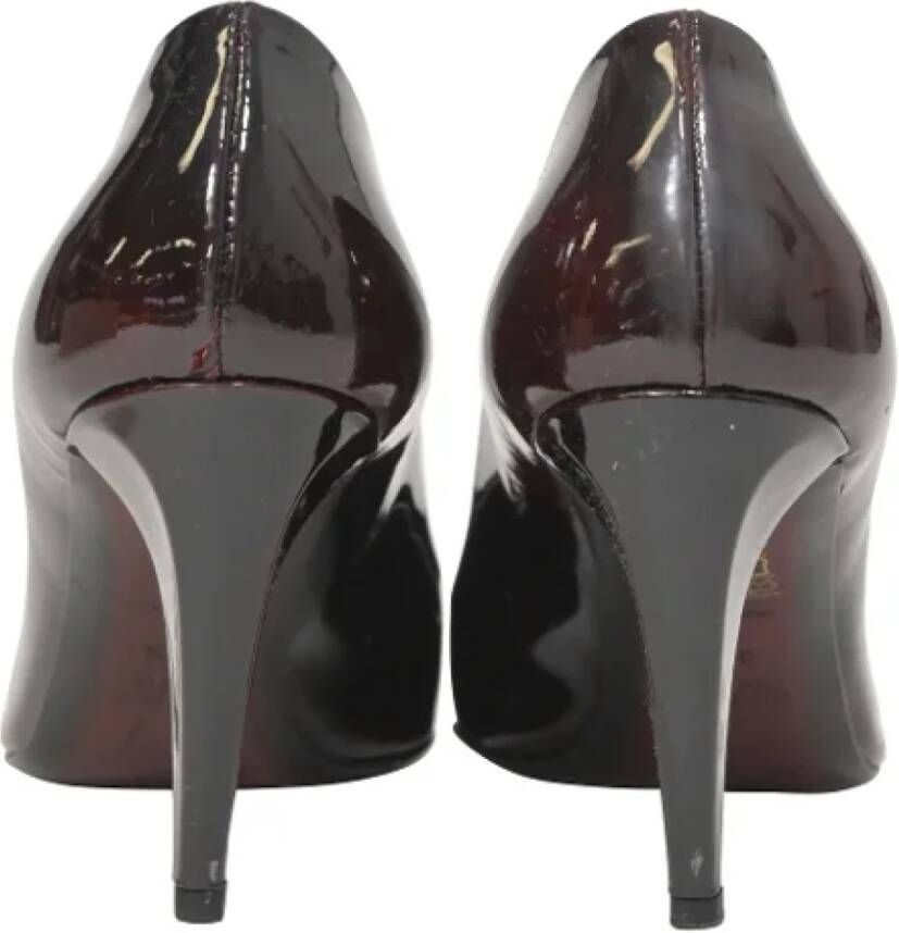 Miu Pre-owned Leather heels Red Dames