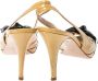 Miu Pre-owned Leather sandals Beige Dames - Thumbnail 4