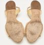 Miu Pre-owned Leather sandals Beige Dames - Thumbnail 6