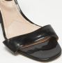 Miu Pre-owned Leather sandals Black Dames - Thumbnail 8