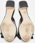 Miu Pre-owned Leather sandals Black Dames - Thumbnail 6