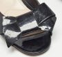 Miu Pre-owned Leather sandals Black Dames - Thumbnail 7