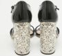 Miu Pre-owned Leather sandals Black Dames - Thumbnail 5