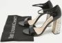 Miu Pre-owned Leather sandals Black Dames - Thumbnail 9