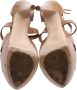 Miu Pre-owned Leather sandals Brown Dames - Thumbnail 6