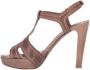 Miu Pre-owned Leather sandals Brown Dames - Thumbnail 5