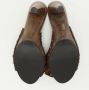 Miu Pre-owned Leather sandals Brown Dames - Thumbnail 6