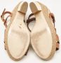 Miu Pre-owned Leather sandals Brown Dames - Thumbnail 4