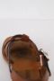 Miu Pre-owned Leather sandals Brown Dames - Thumbnail 6