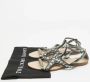 Miu Pre-owned Leather sandals Gray Dames - Thumbnail 9