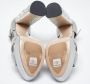 Miu Pre-owned Leather sandals Gray Dames - Thumbnail 6