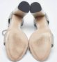 Miu Pre-owned Leather sandals Gray Dames - Thumbnail 6