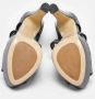 Miu Pre-owned Leather sandals Gray Dames - Thumbnail 6