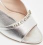 Miu Pre-owned Leather sandals Gray Dames - Thumbnail 5