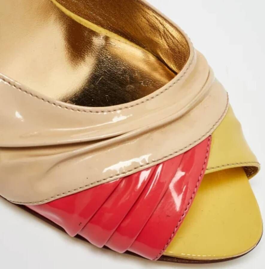 Miu Pre-owned Leather sandals Multicolor Dames