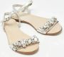 Miu Pre-owned Leather sandals White Dames - Thumbnail 4