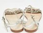 Miu Pre-owned Leather sandals White Dames - Thumbnail 5