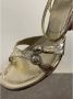 Miu Pre-owned Leather sandals Yellow Dames - Thumbnail 4