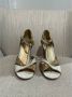 Miu Pre-owned Leather sandals Yellow Dames - Thumbnail 3