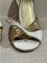 Miu Pre-owned Leather sandals Yellow Dames - Thumbnail 4