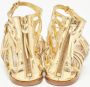 Miu Pre-owned Leather sandals Yellow Dames - Thumbnail 5