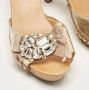 Miu Pre-owned Leather sandals Yellow Dames - Thumbnail 7