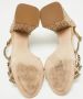 Miu Pre-owned Leather sandals Yellow Dames - Thumbnail 5