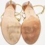 Miu Pre-owned Leather sandals Yellow Dames - Thumbnail 4