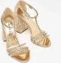 Miu Pre-owned Leather sandals Yellow Dames - Thumbnail 1