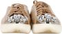 Miu Pre-owned Leather sneakers Beige Dames - Thumbnail 3