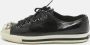 Miu Pre-owned Leather sneakers Black Dames - Thumbnail 2