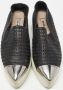 Miu Pre-owned Leather sneakers Black Dames - Thumbnail 3