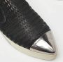 Miu Pre-owned Leather sneakers Black Dames - Thumbnail 8