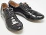 Miu Pre-owned Leather sneakers Black Dames - Thumbnail 3