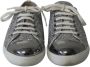 Miu Pre-owned Leather sneakers Gray Dames - Thumbnail 2