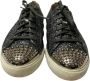 Miu Pre-owned Leather sneakers Gray Dames - Thumbnail 2