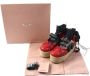 Miu Pre-owned Leather sneakers Red Dames - Thumbnail 2